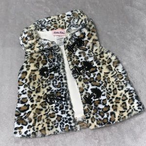 Little Lass Faux Fur Vest 🐆
